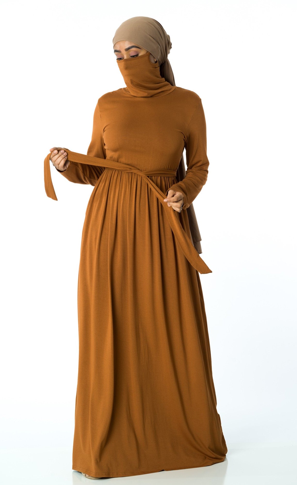 Maxi dress with face mask Kabayare