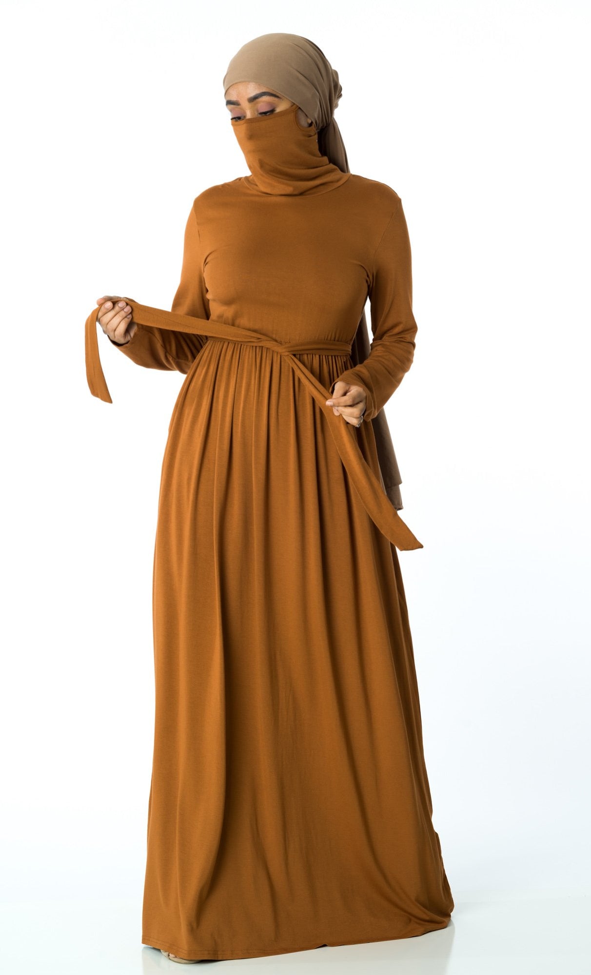 Maxi dress with face mask Kabayare