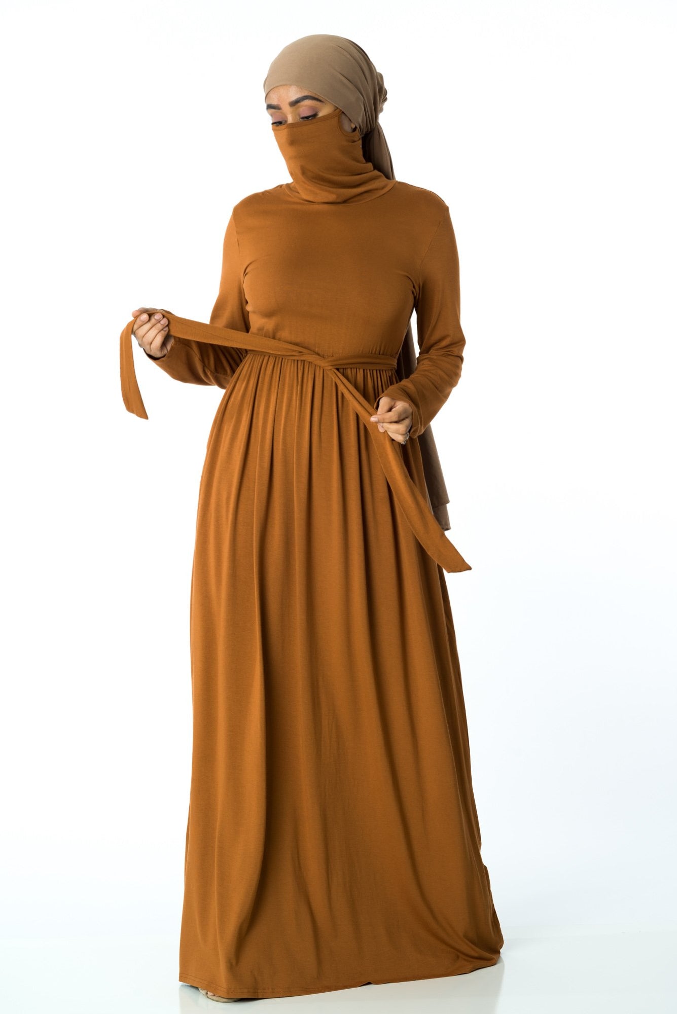 Maxi dress with face mask Kabayare