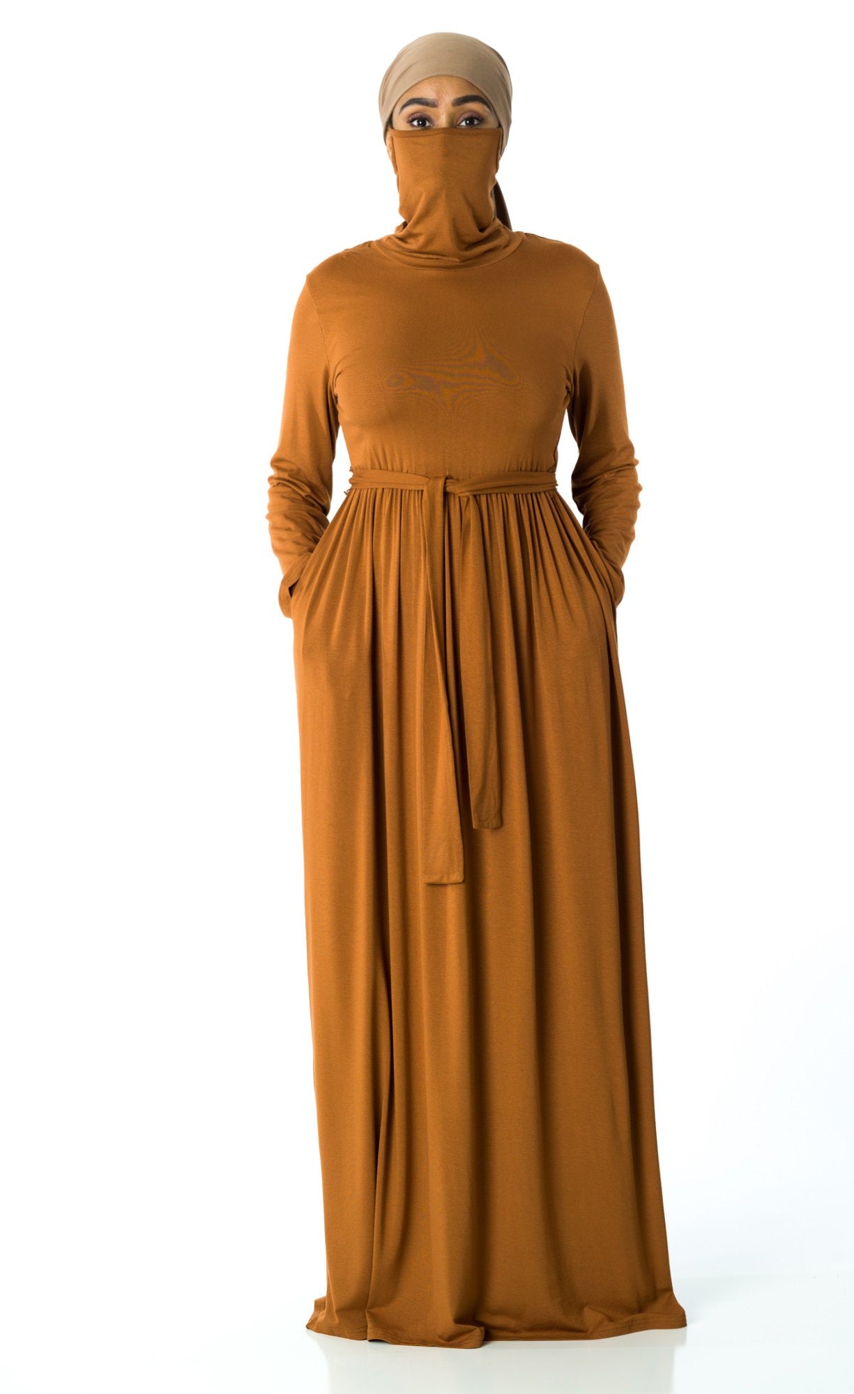Maxi dress with face mask Kabayare