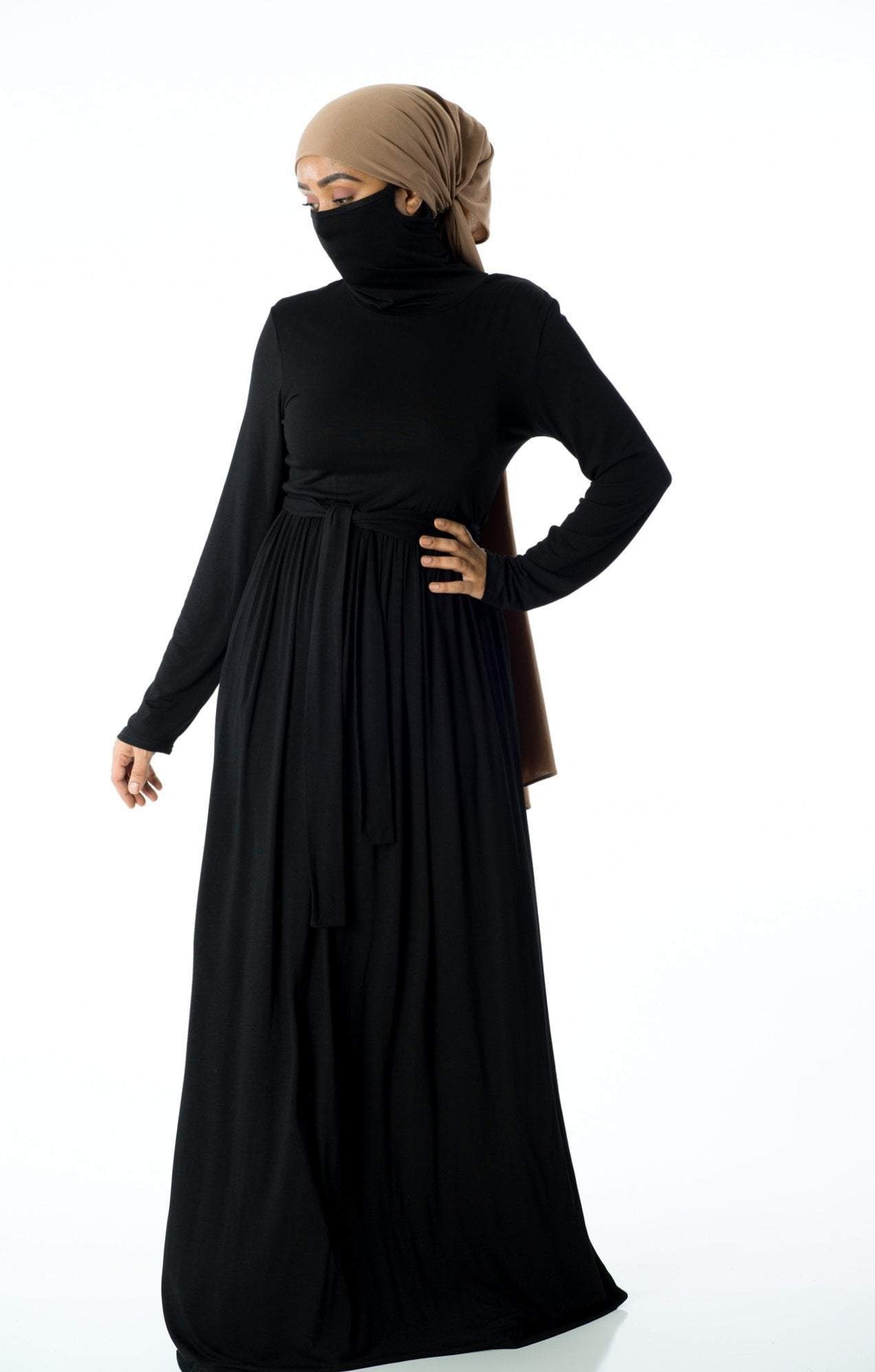 Maxi dress with face mask Kabayare