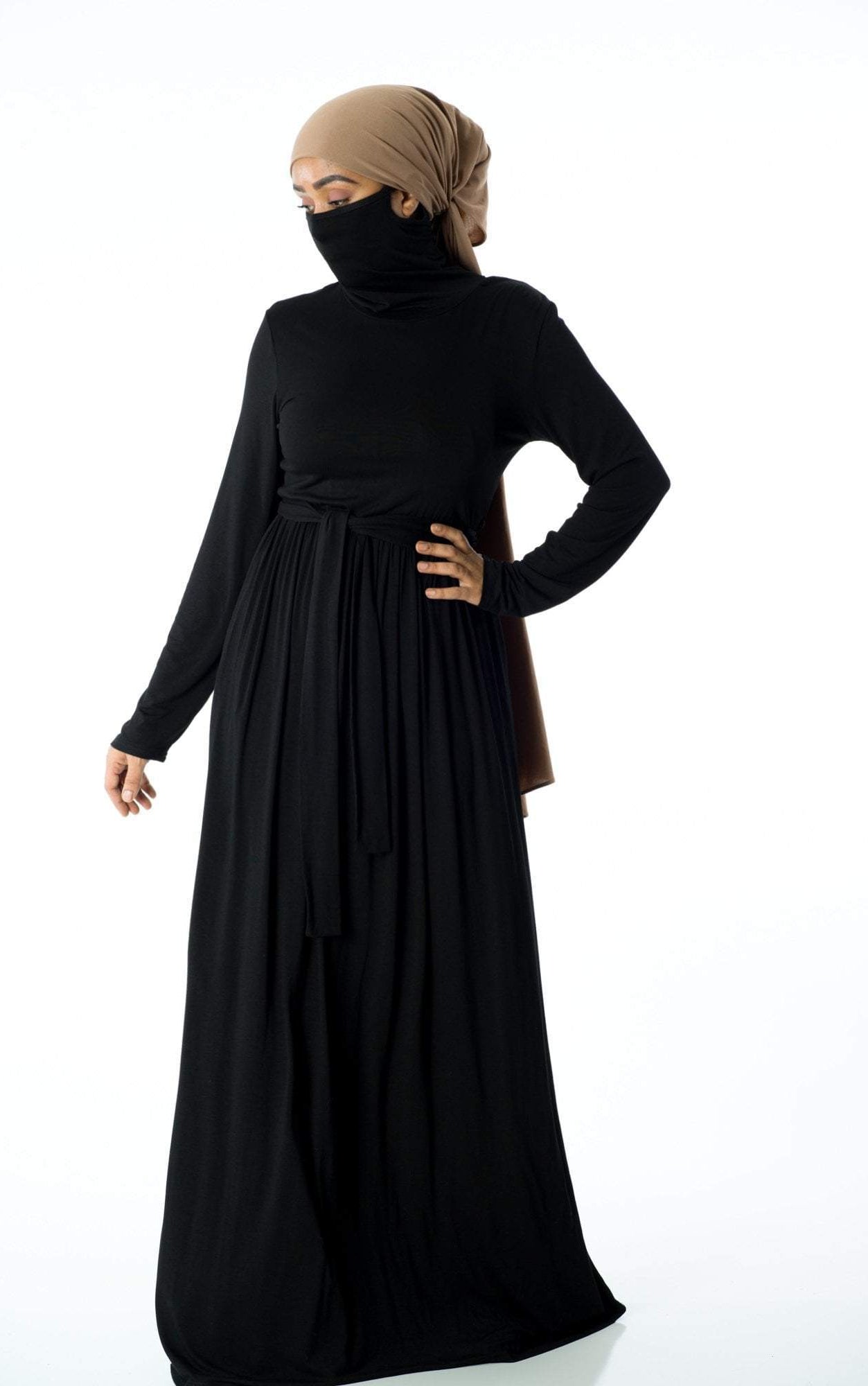 Maxi dress with face mask Kabayare