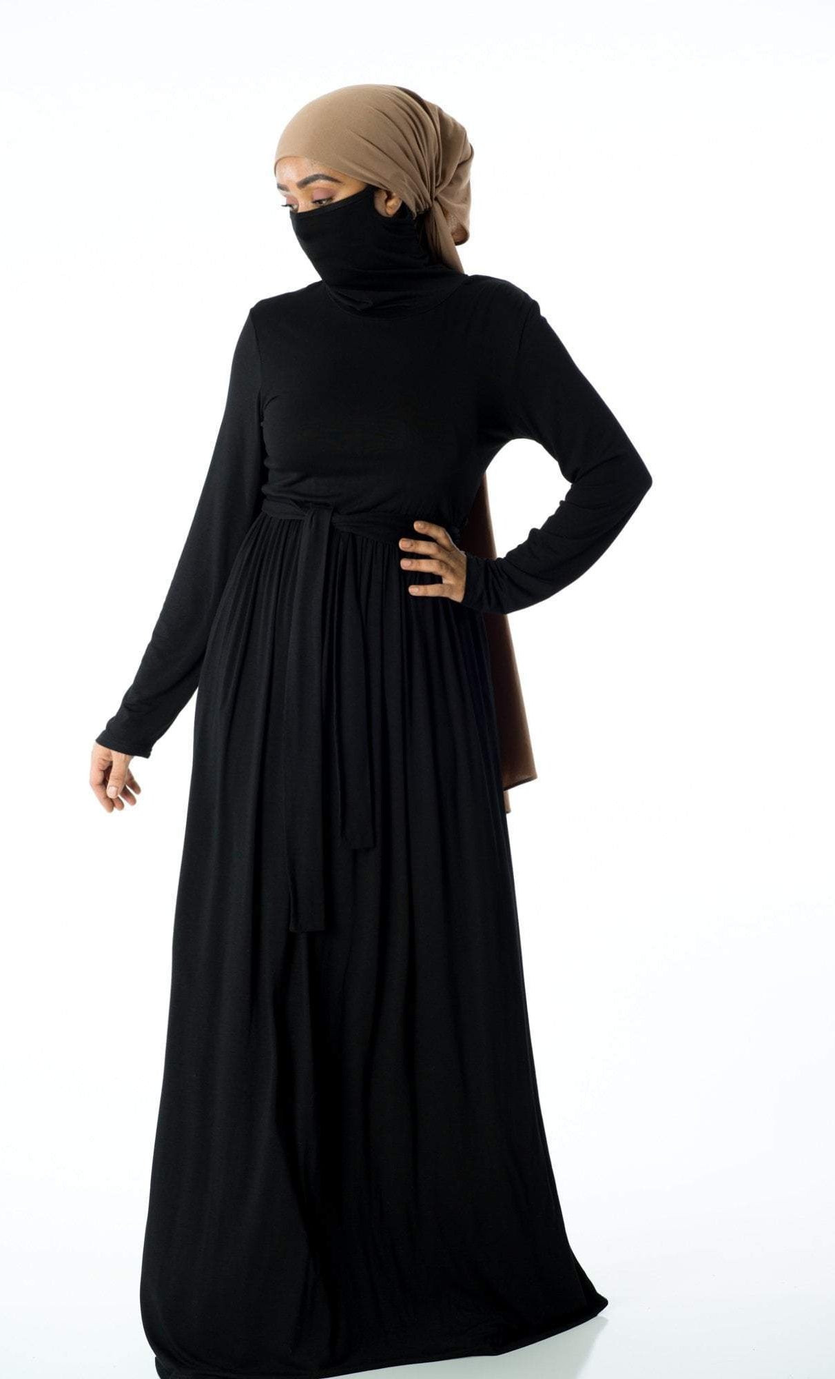 Maxi dress with face mask Kabayare