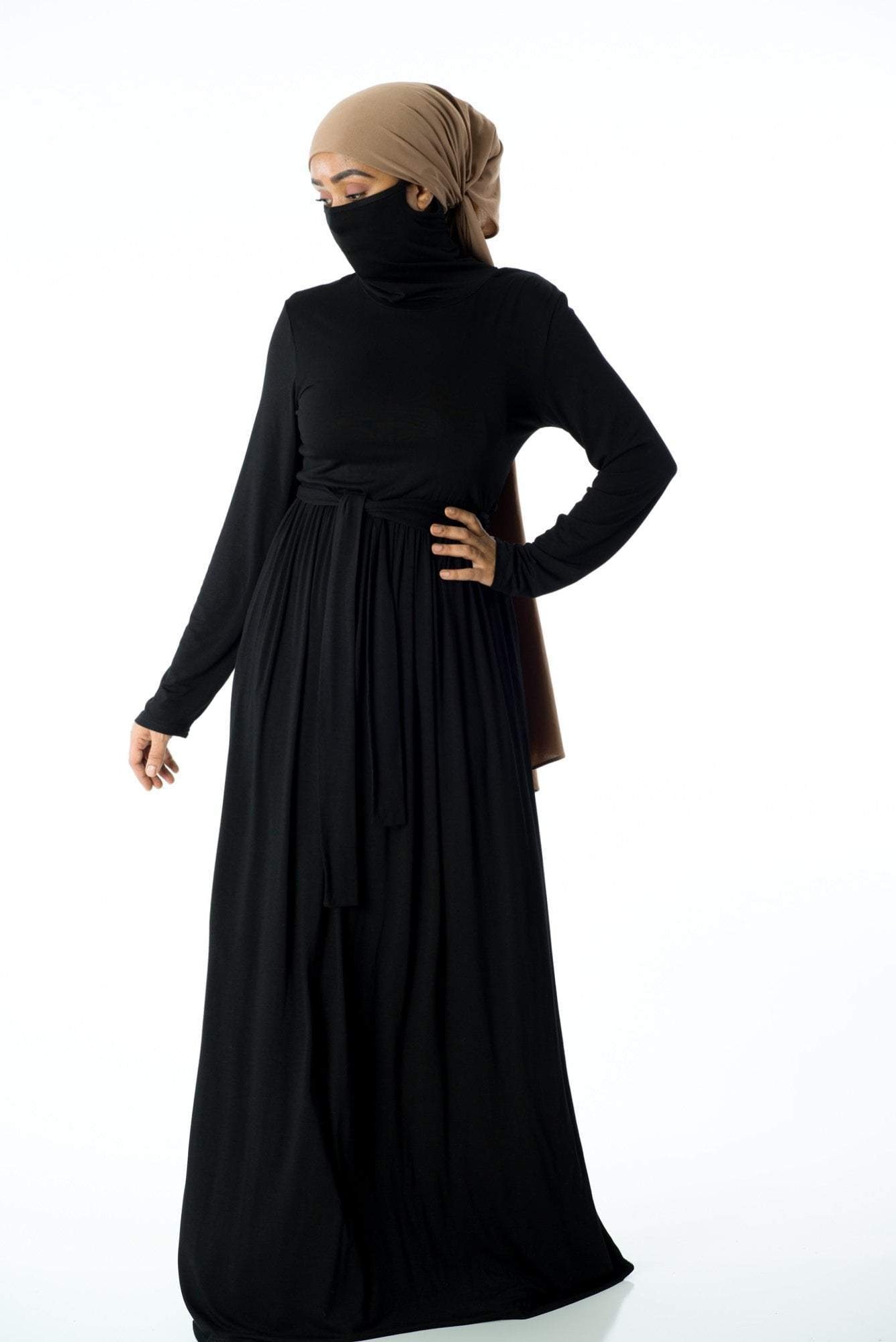 Maxi dress with face mask Kabayare