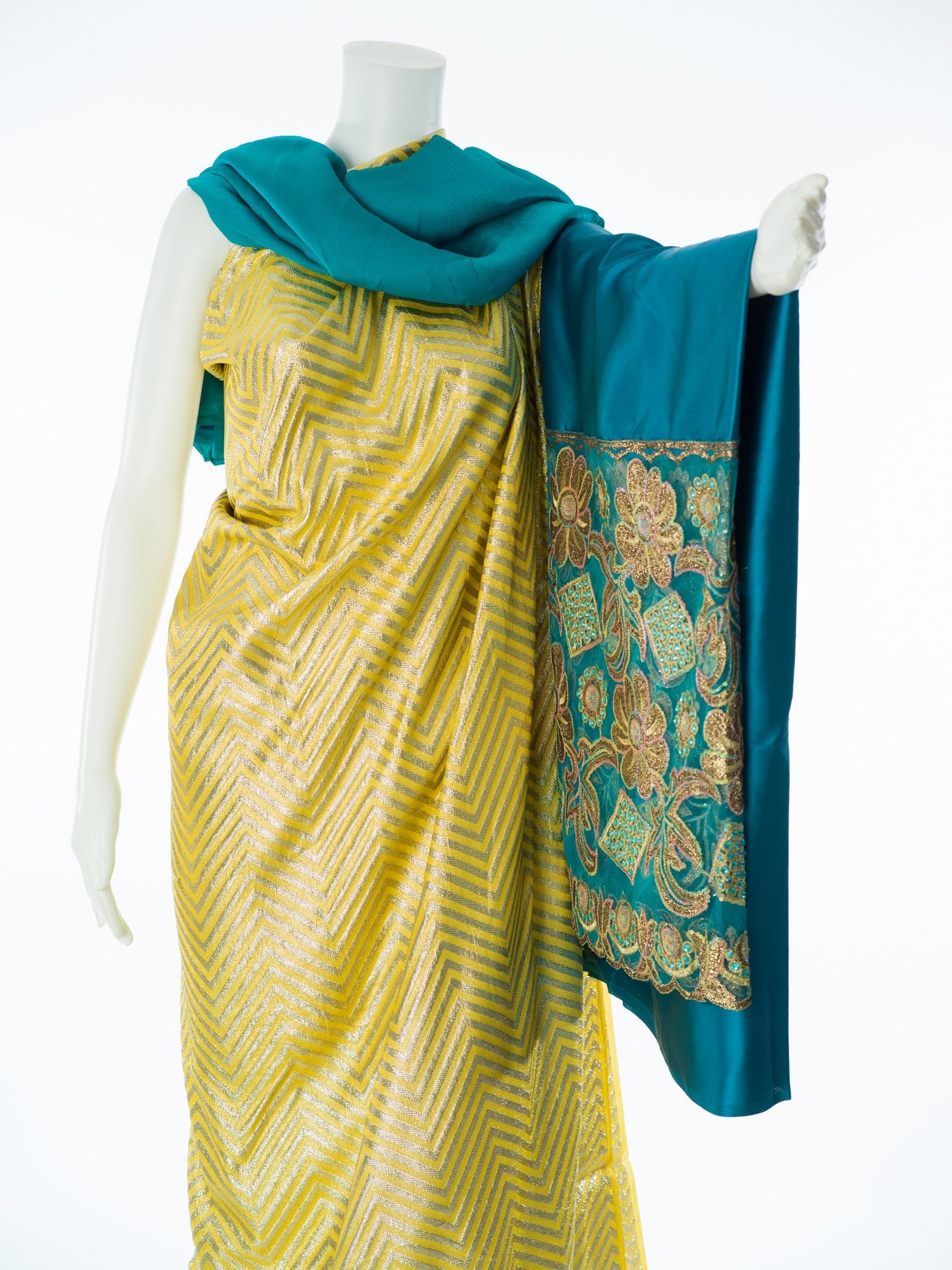 Mellon and Teal Goden Lorax Dirac sets - Kabayare Fashion (5669536661653)