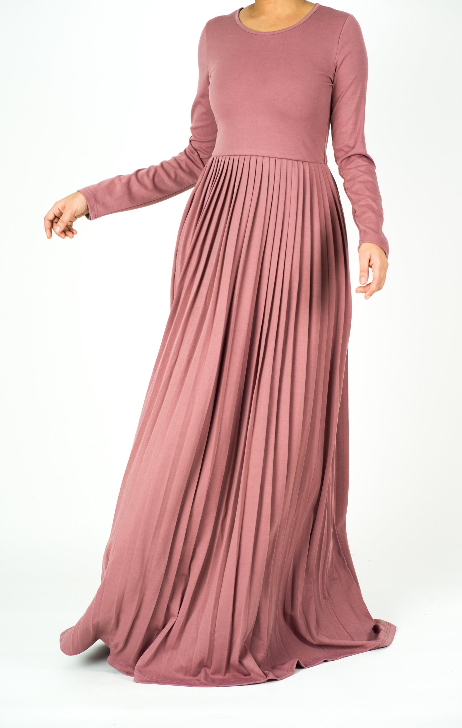 MILANA Pleated maxi dress Kabayare
