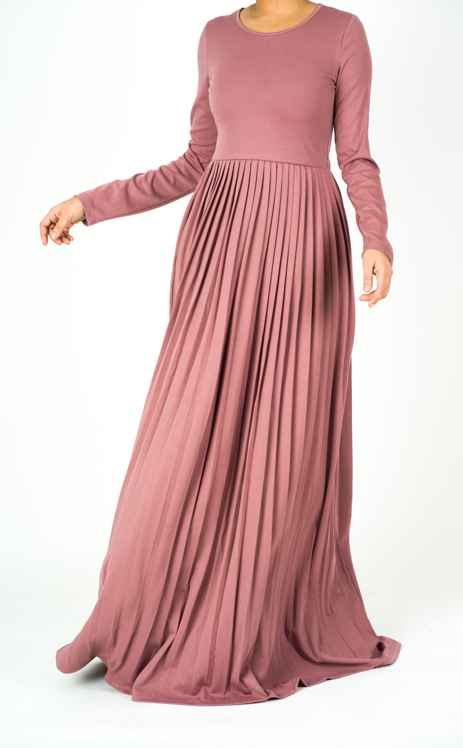 MILANA Pleated maxi dress Kabayare