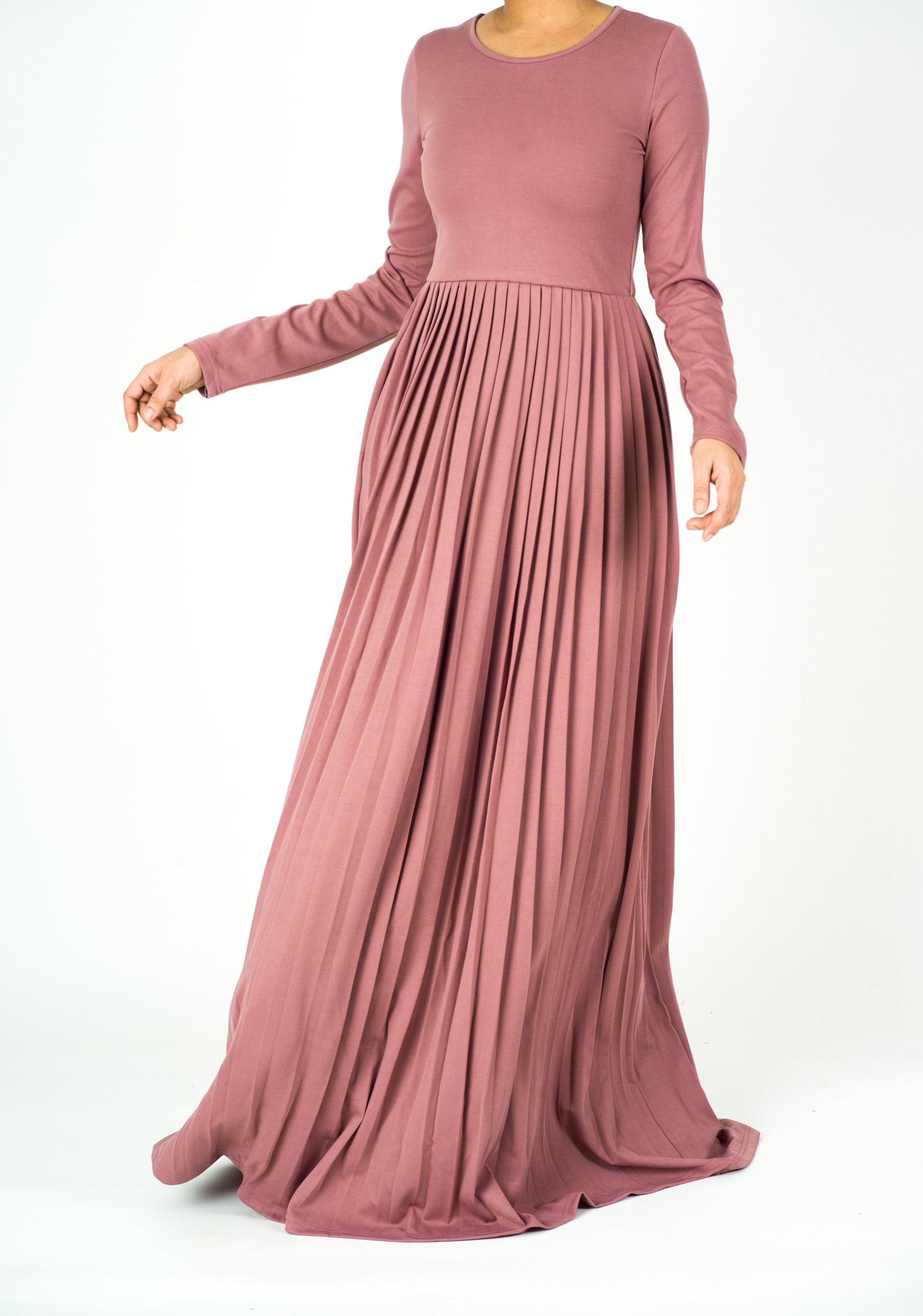 MILANA Pleated maxi dress Kabayare