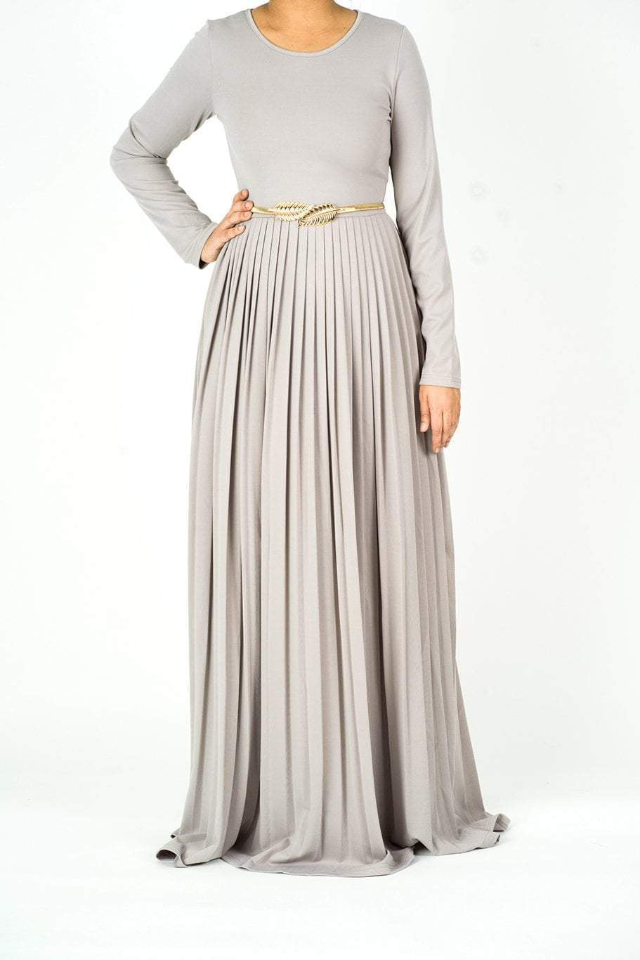 MILANA Pleated maxi dress Kabayare