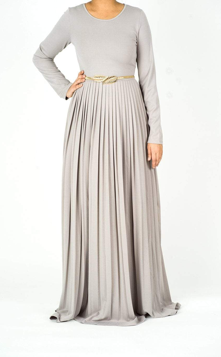 MILANA Pleated maxi dress Kabayare