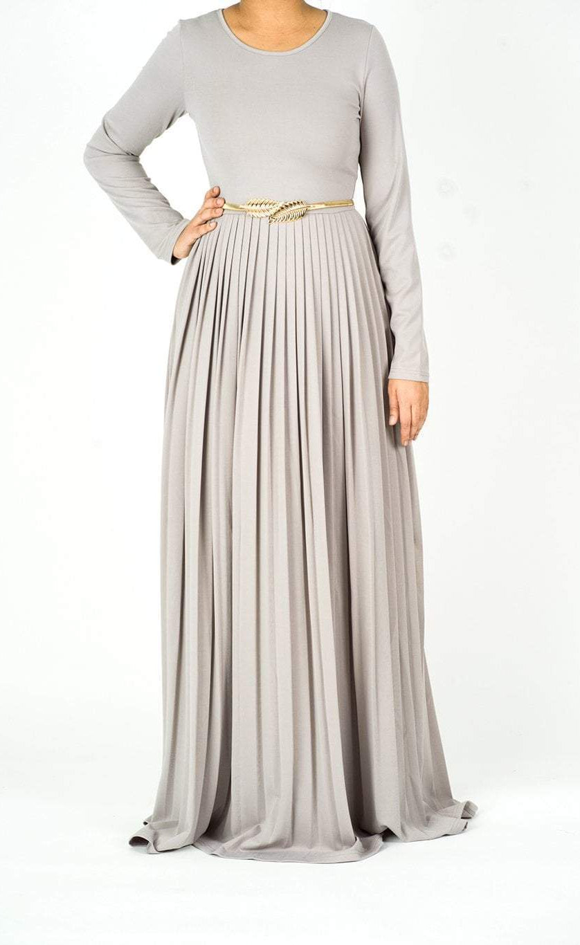 MILANA Pleated maxi dress Kabayare