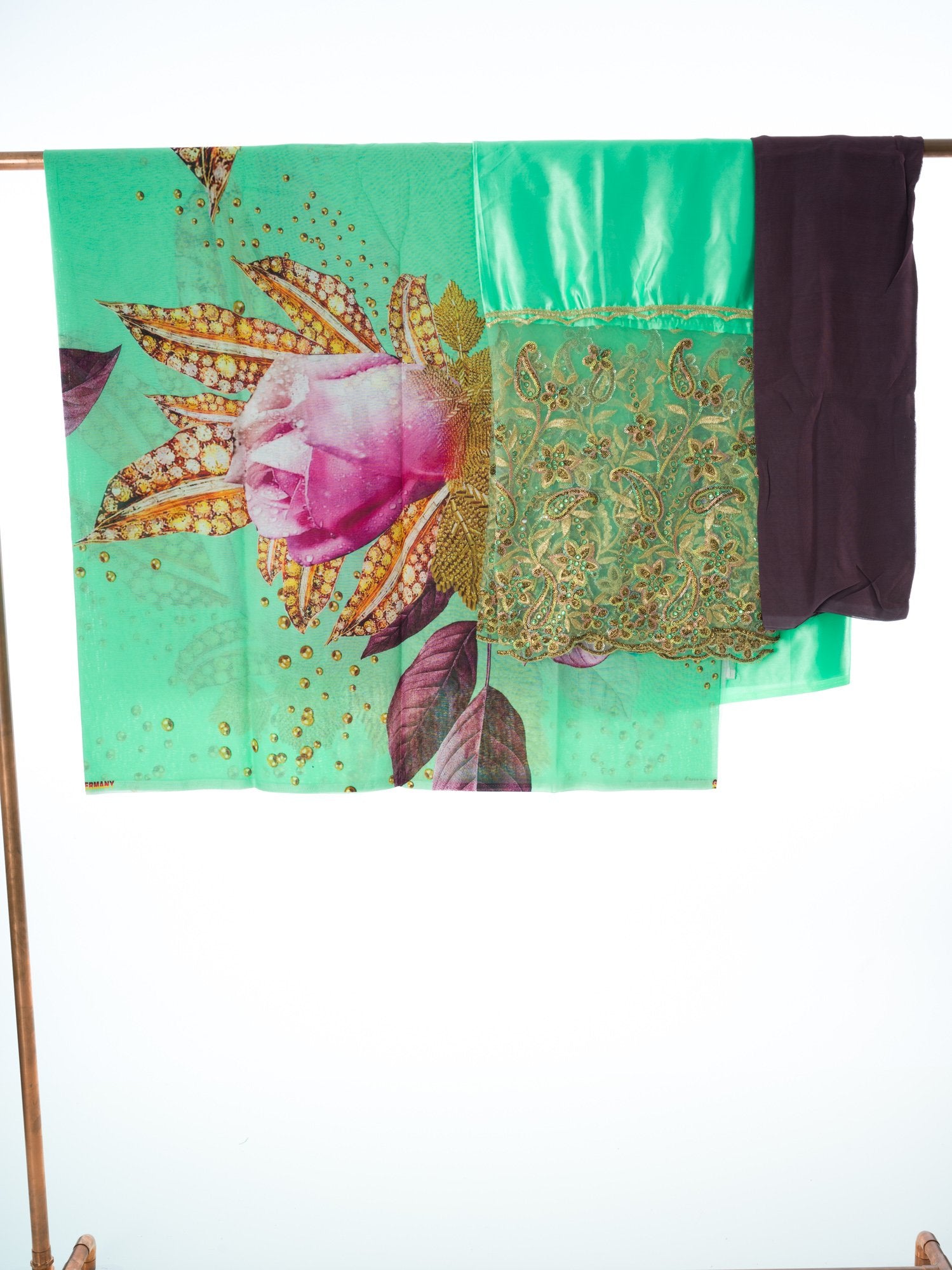 Mint and floral Will digital dirac Kabayare