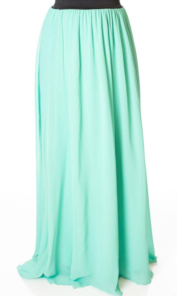 Mint Basic maxi skirt Kabayare