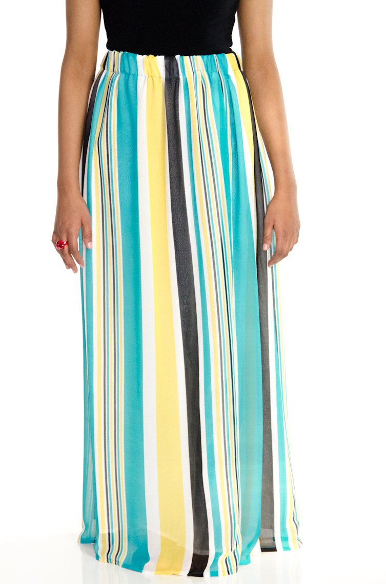 Mint City Girl Maxi Skirt Kabayare