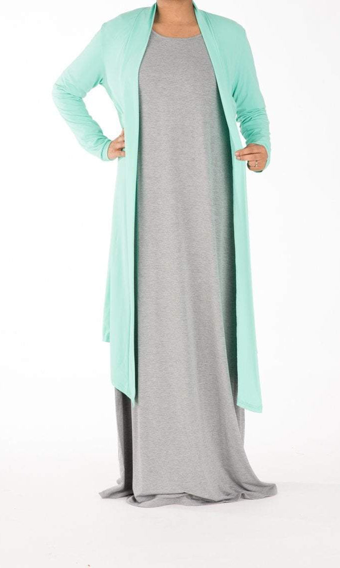 Mint Maxi Cardigan Kabayare