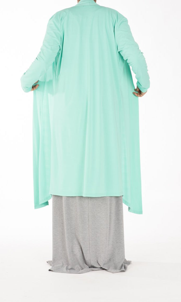 Mint Maxi Cardigan Kabayare