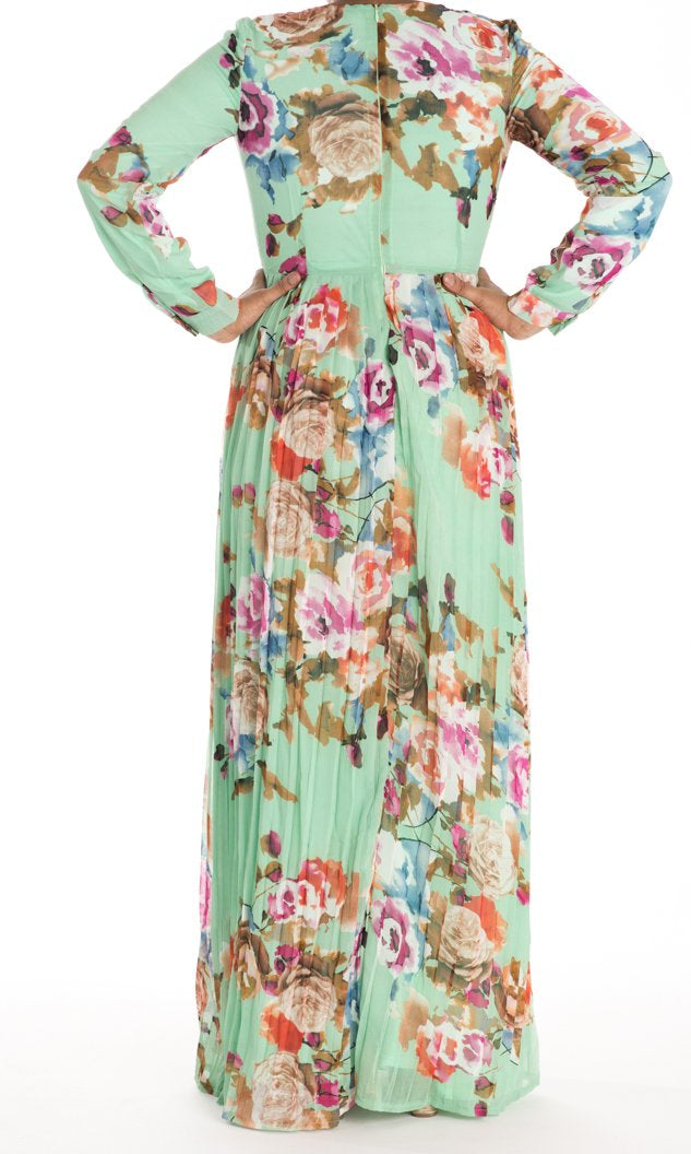 Mint Romance Maxi Dress Kabayare