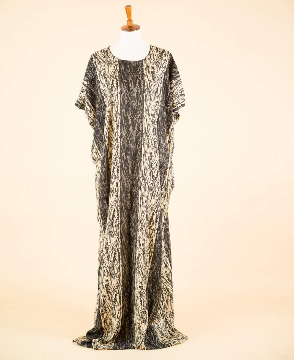 Mocha bamboo Bati Dress Kabayare