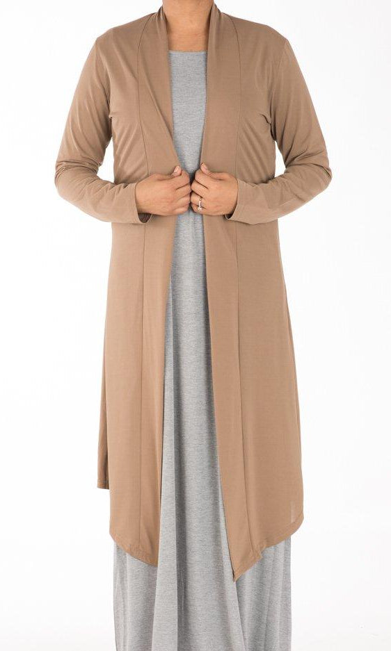 Mocha Maxi Cardigan Kabayare