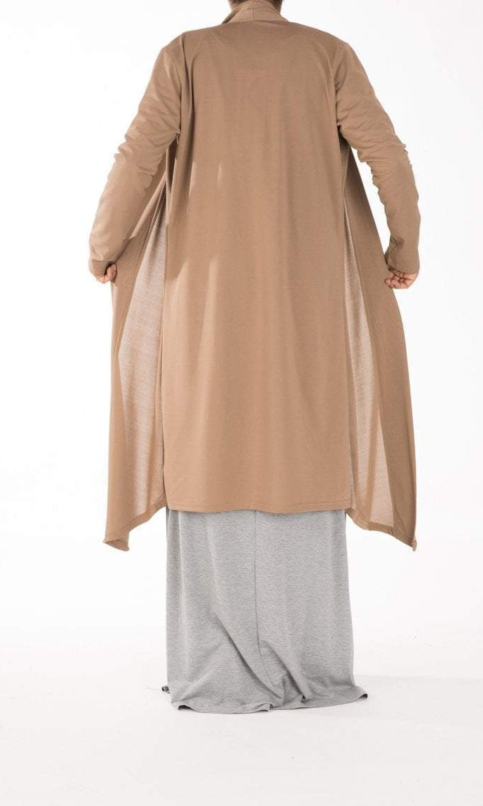 Mocha Maxi Cardigan Kabayare