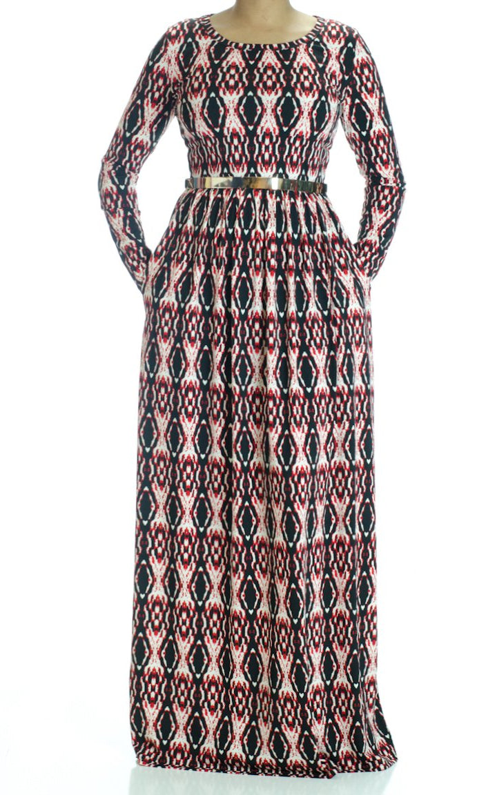 Moonlight Shadows Maxi Dress Kabayare