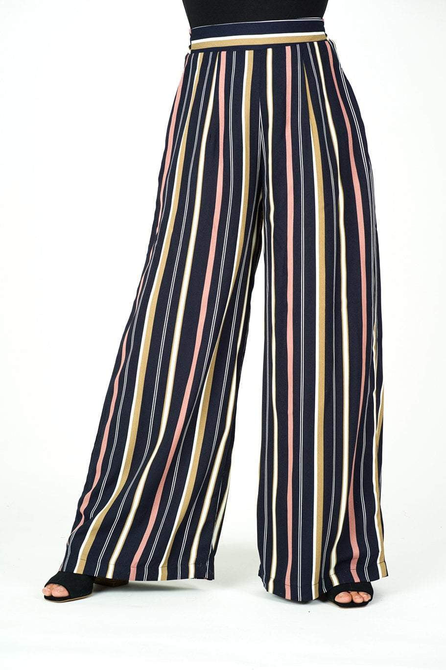 Multi color STRIPE PANTS Kabayare