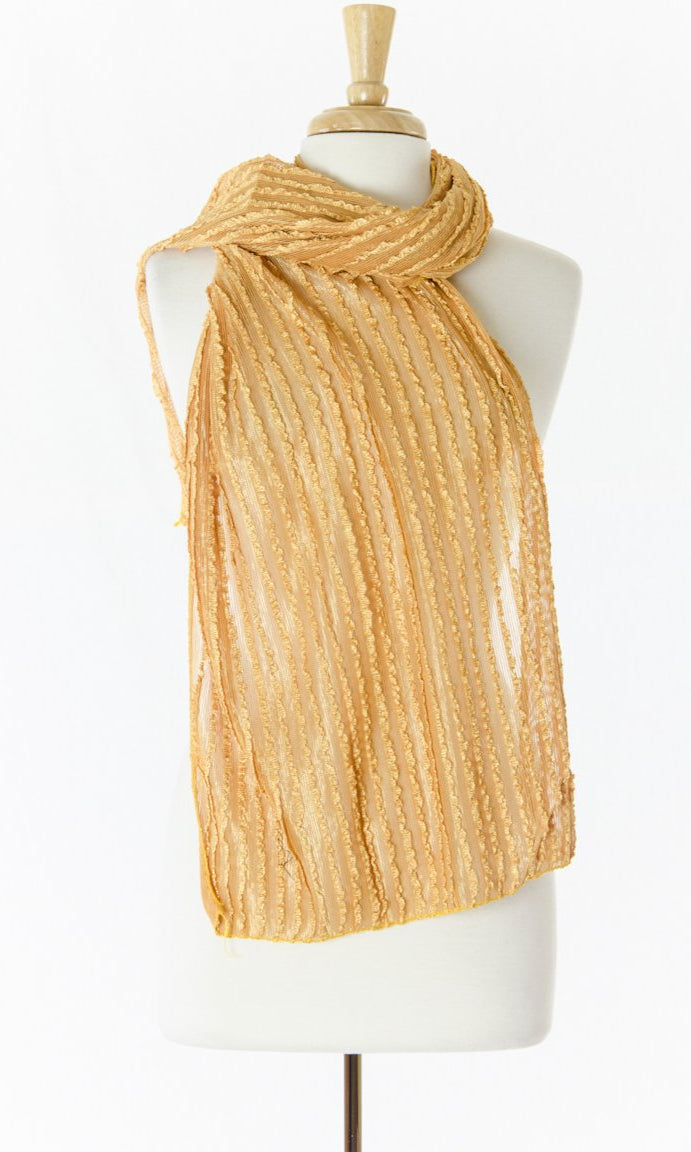 Mustard Yellow Luxor Scarf Kabayare