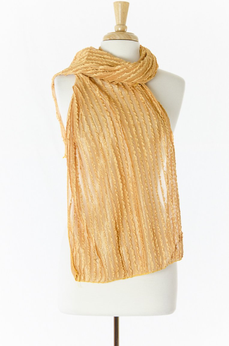 Mustard Yellow Luxor Scarf Kabayare