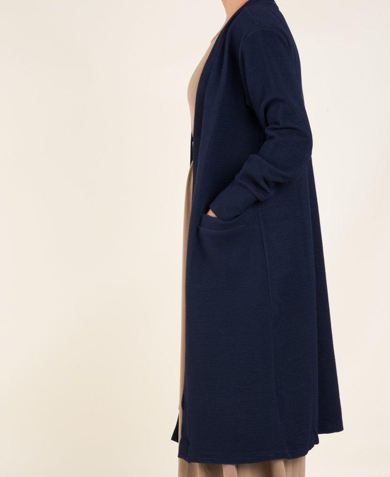 Navy cozy signature sweater Kabayare
