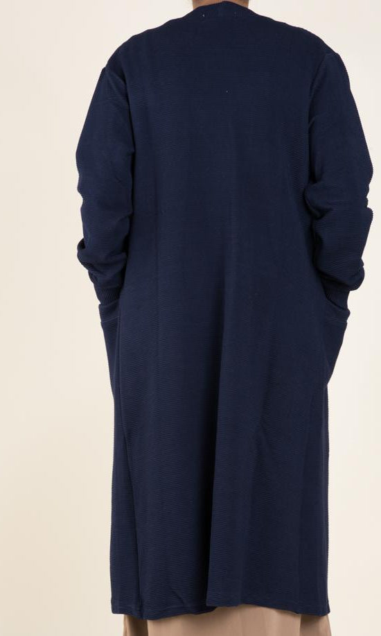 Navy cozy signature sweater Kabayare