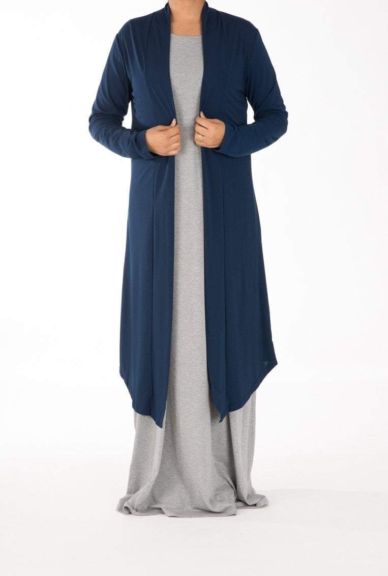 Navy Maxi Cardigan Kabayare