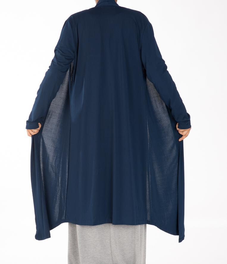 Navy Maxi Cardigan Kabayare