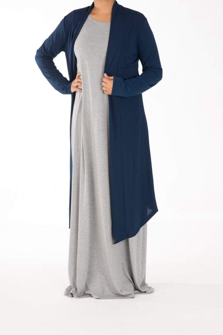 Navy Maxi Cardigan Kabayare
