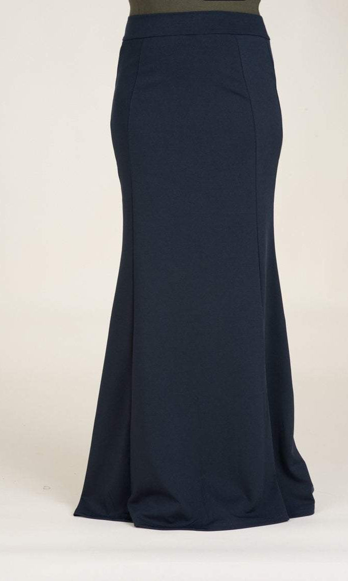 Navy Pencil Skirt Kabayare