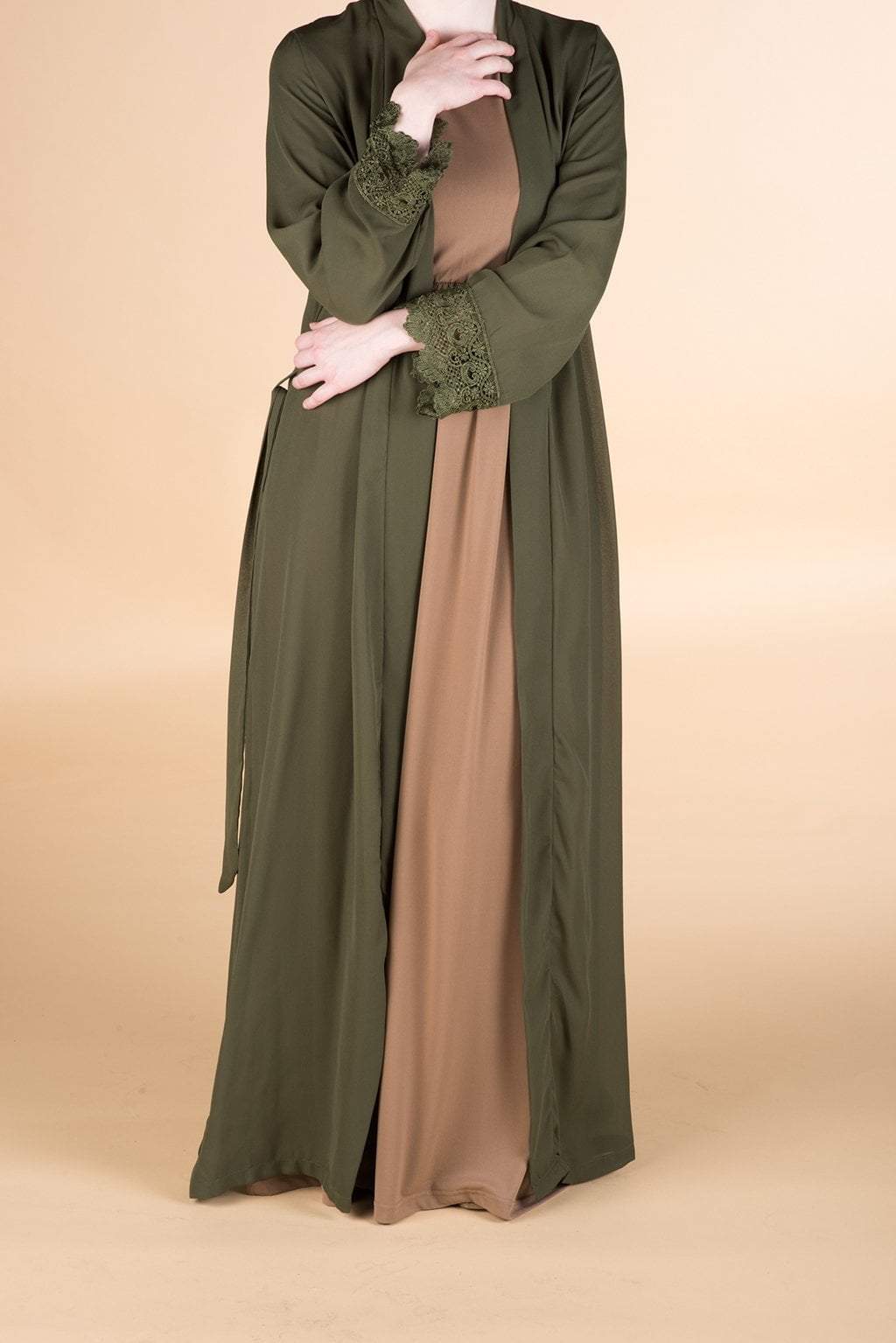 Olive aesthetically kimono Kabayare