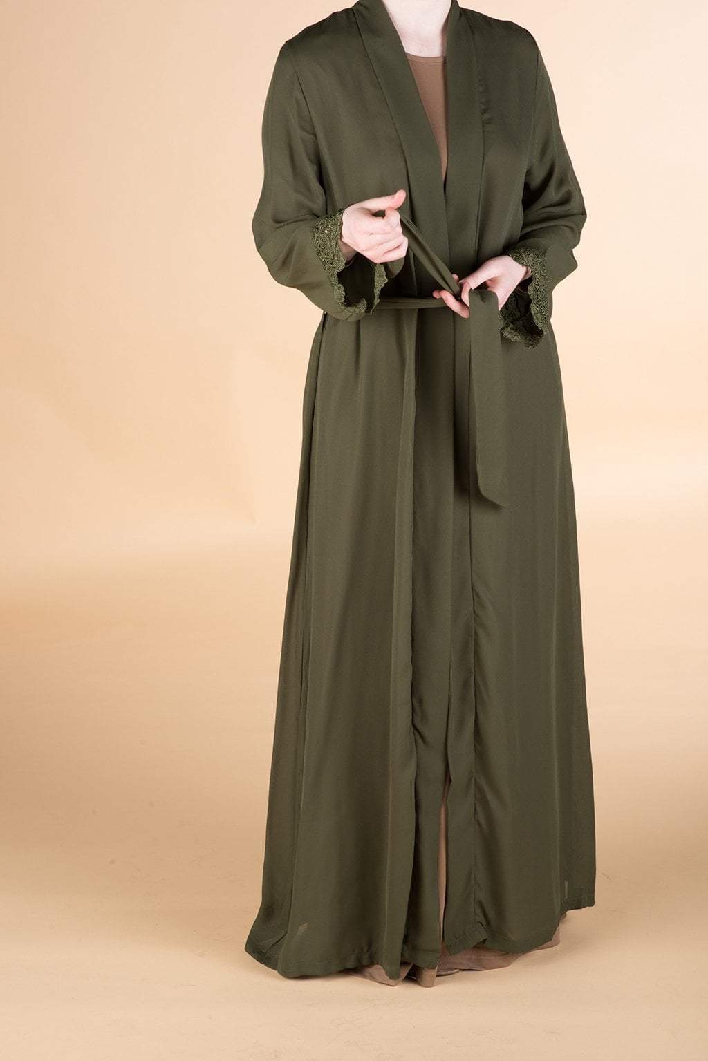 Olive aesthetically kimono Kabayare