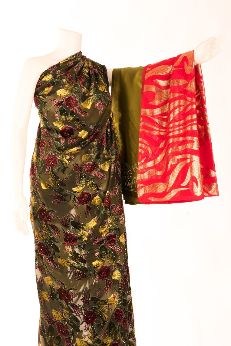 Olive Floral Maqbal Dirac Kabayare