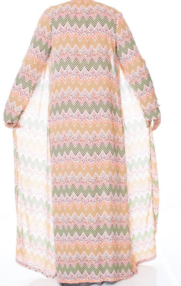 Orange PASTRY MAXI cardigan Kabayare