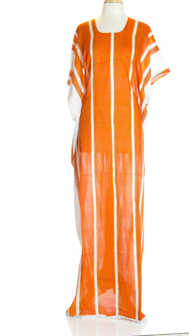 Orange Vert Bati Dress Kabayare