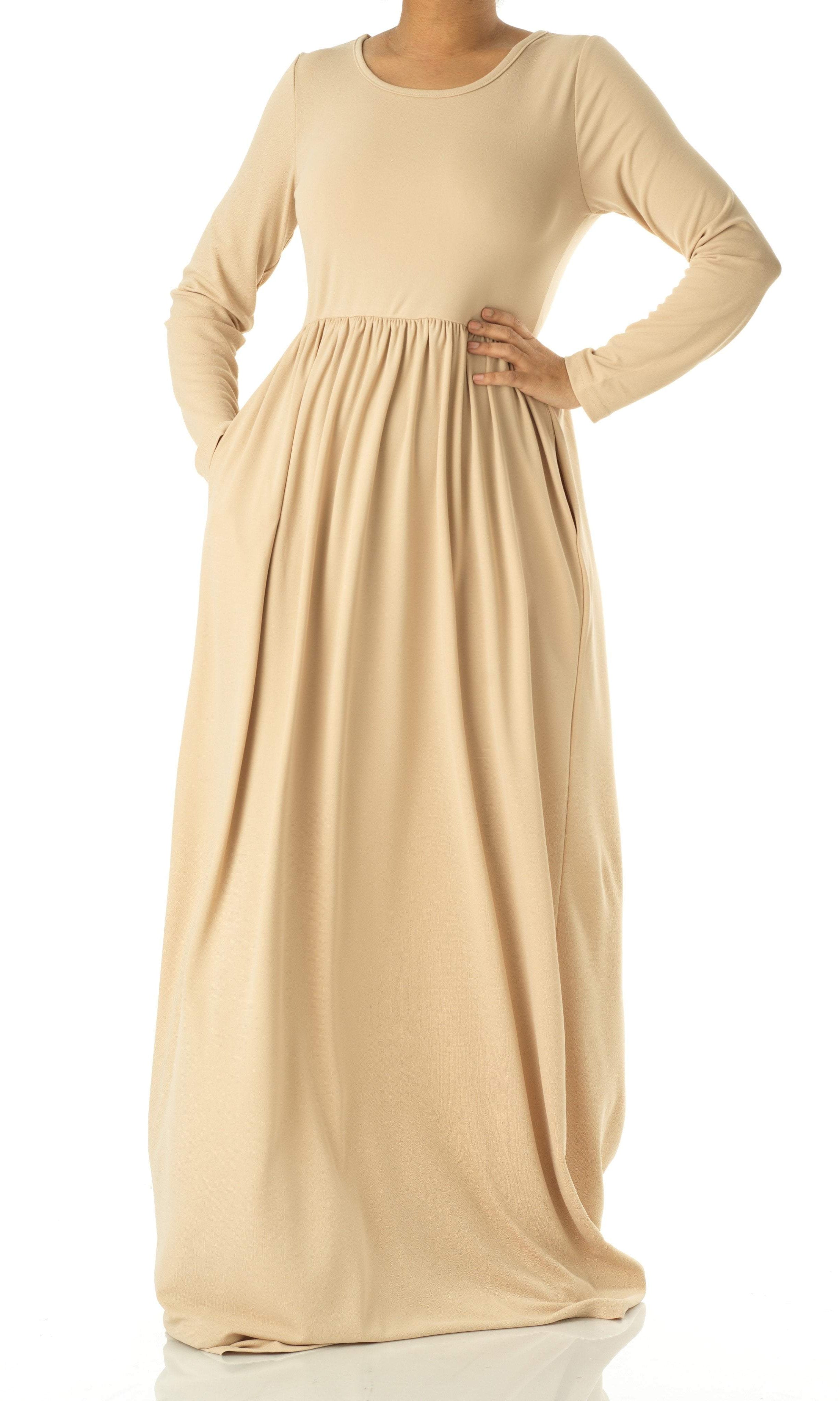 Original milk silk maxi dress Kabayare
