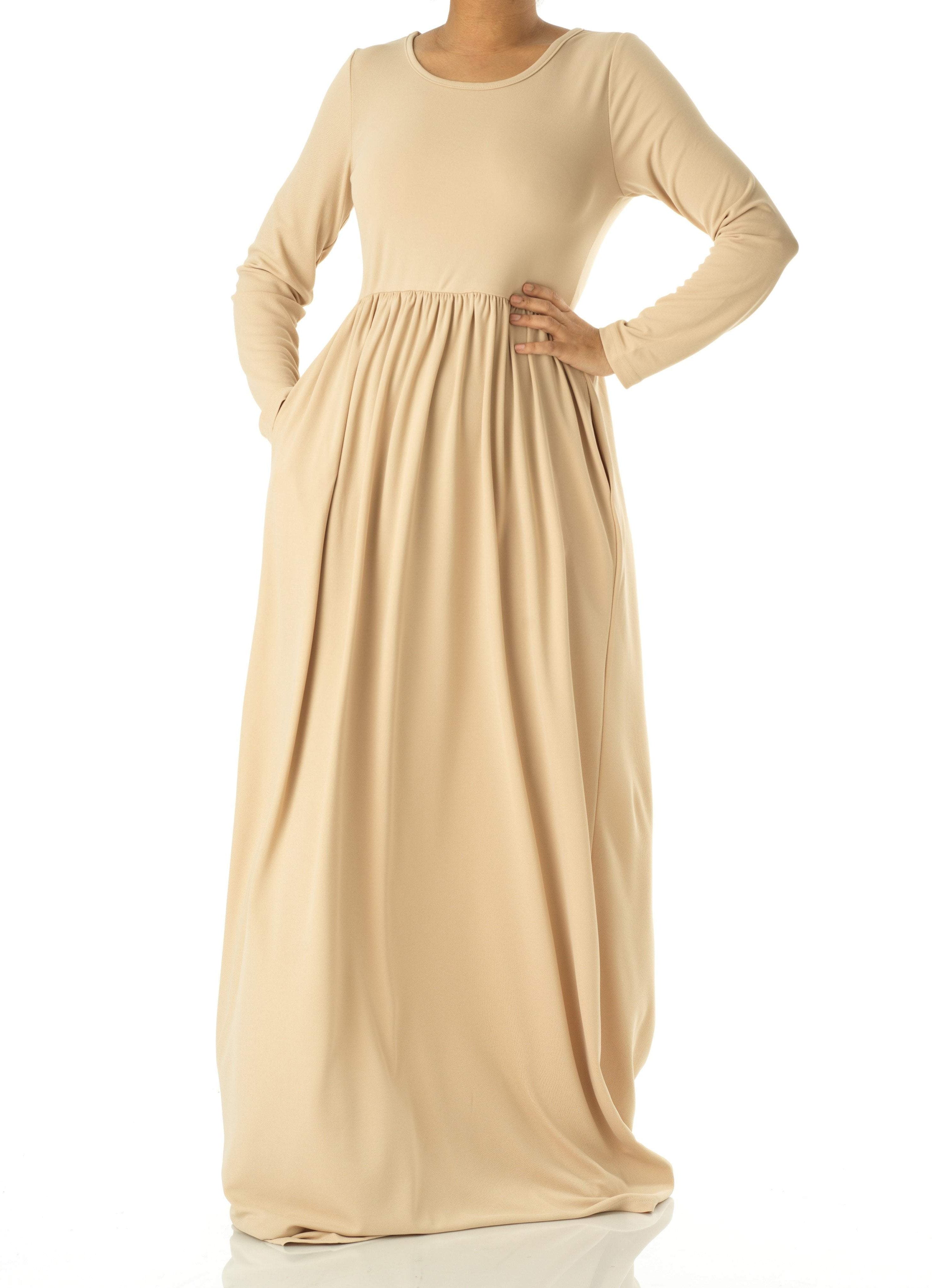 Original milk silk maxi dress Kabayare