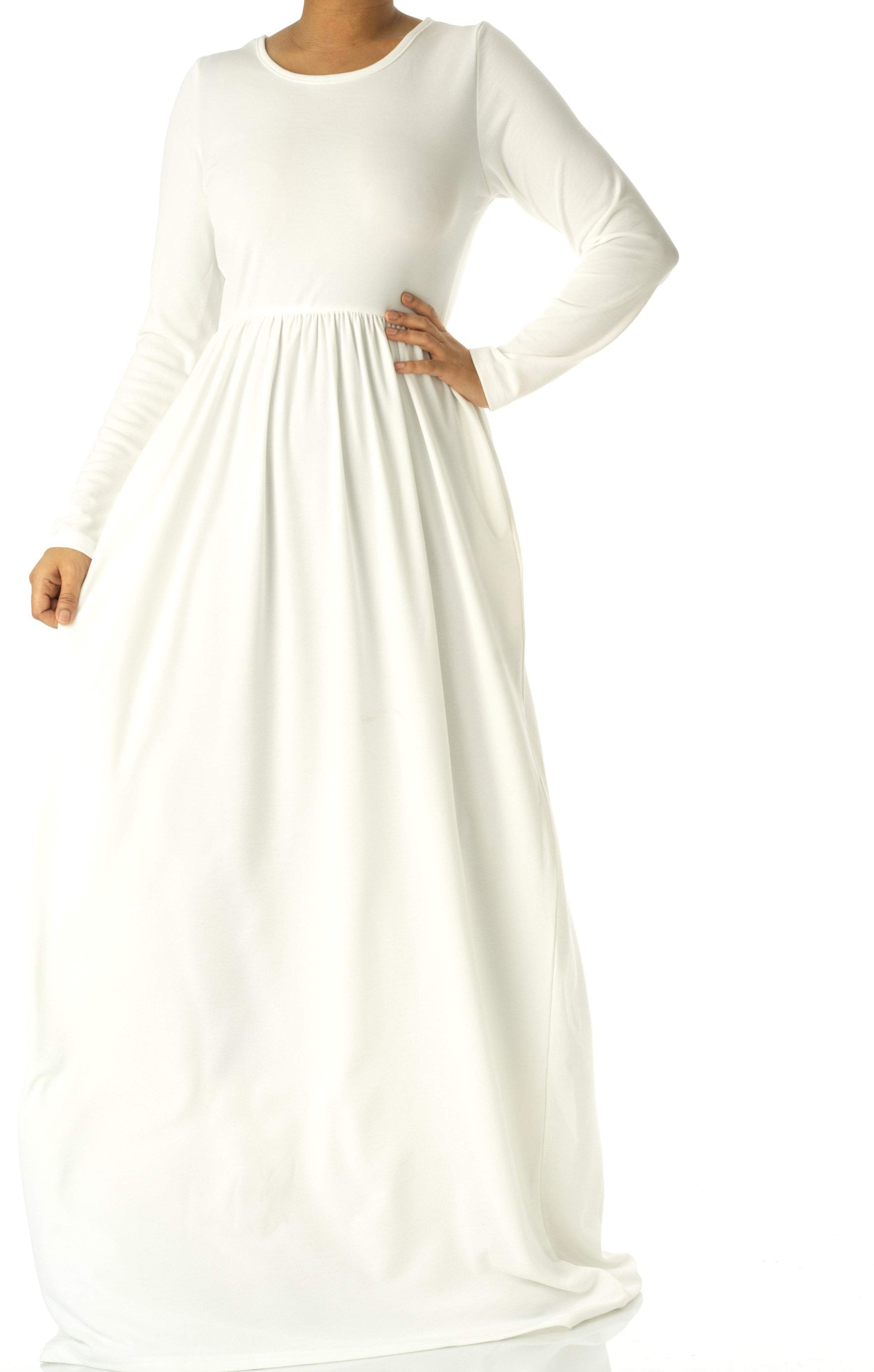 Original milk silk maxi dress Kabayare