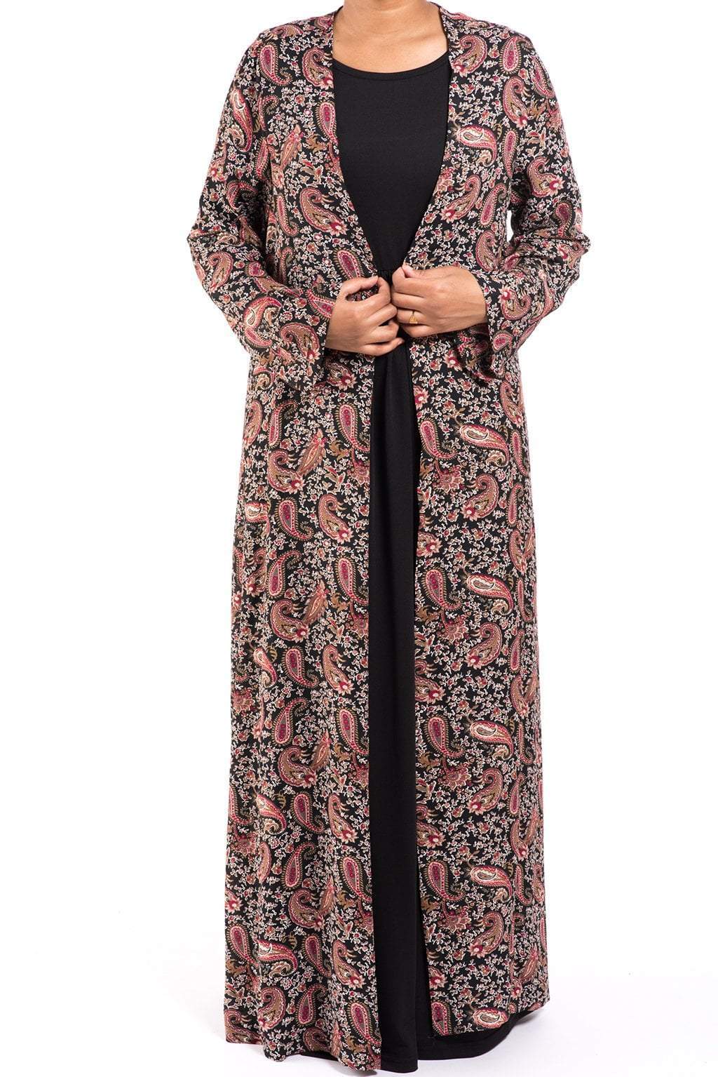paisley maxi Cardigan Kabayare