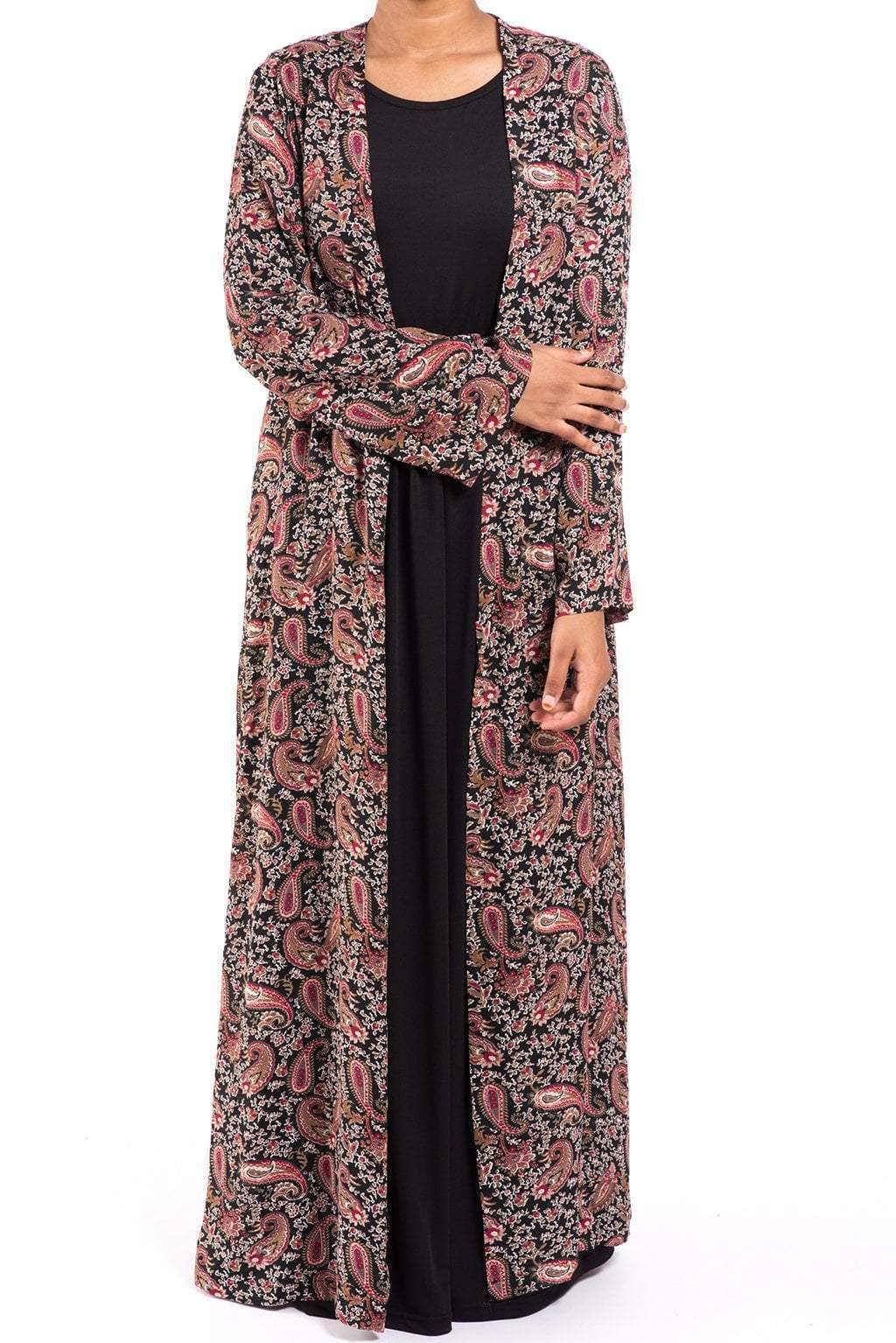 paisley maxi Cardigan Kabayare
