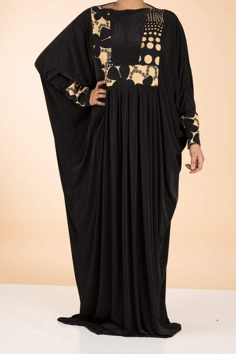 Pattern Butterfly Abaya Kabayare