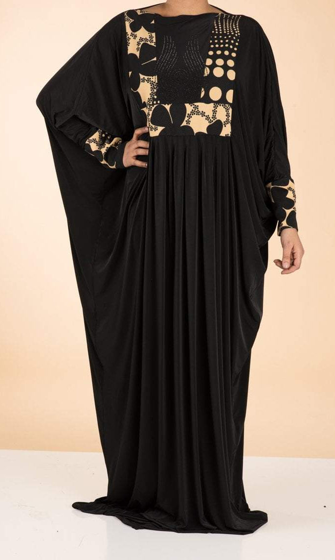 Pattern Butterfly Abaya Kabayare