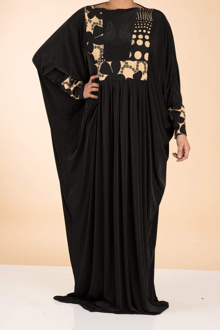 Pattern Butterfly Abaya Kabayare