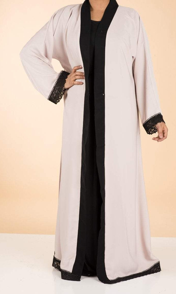 Pearl elegant Kimono Abaya Kabayare
