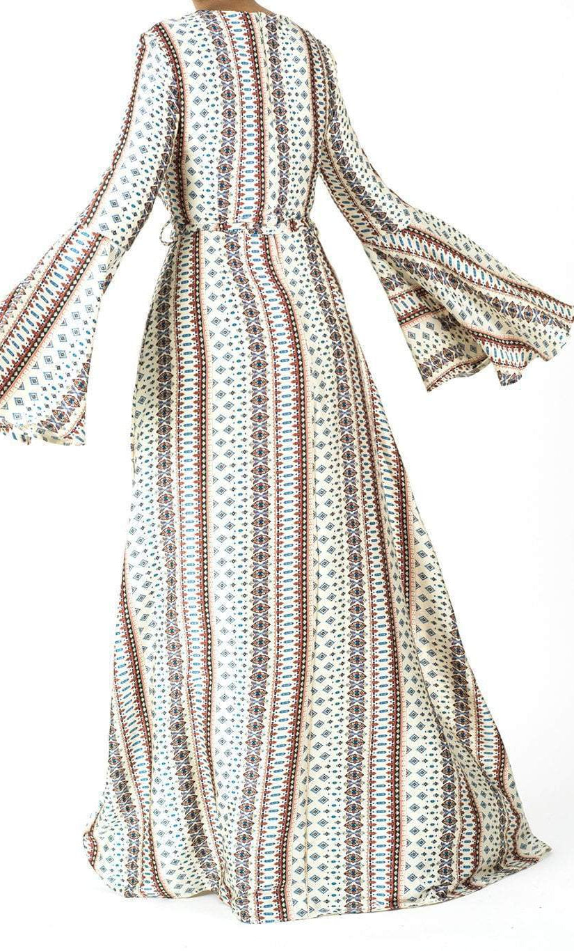 Penelope Bell sleeve Maxi dress Kabayare