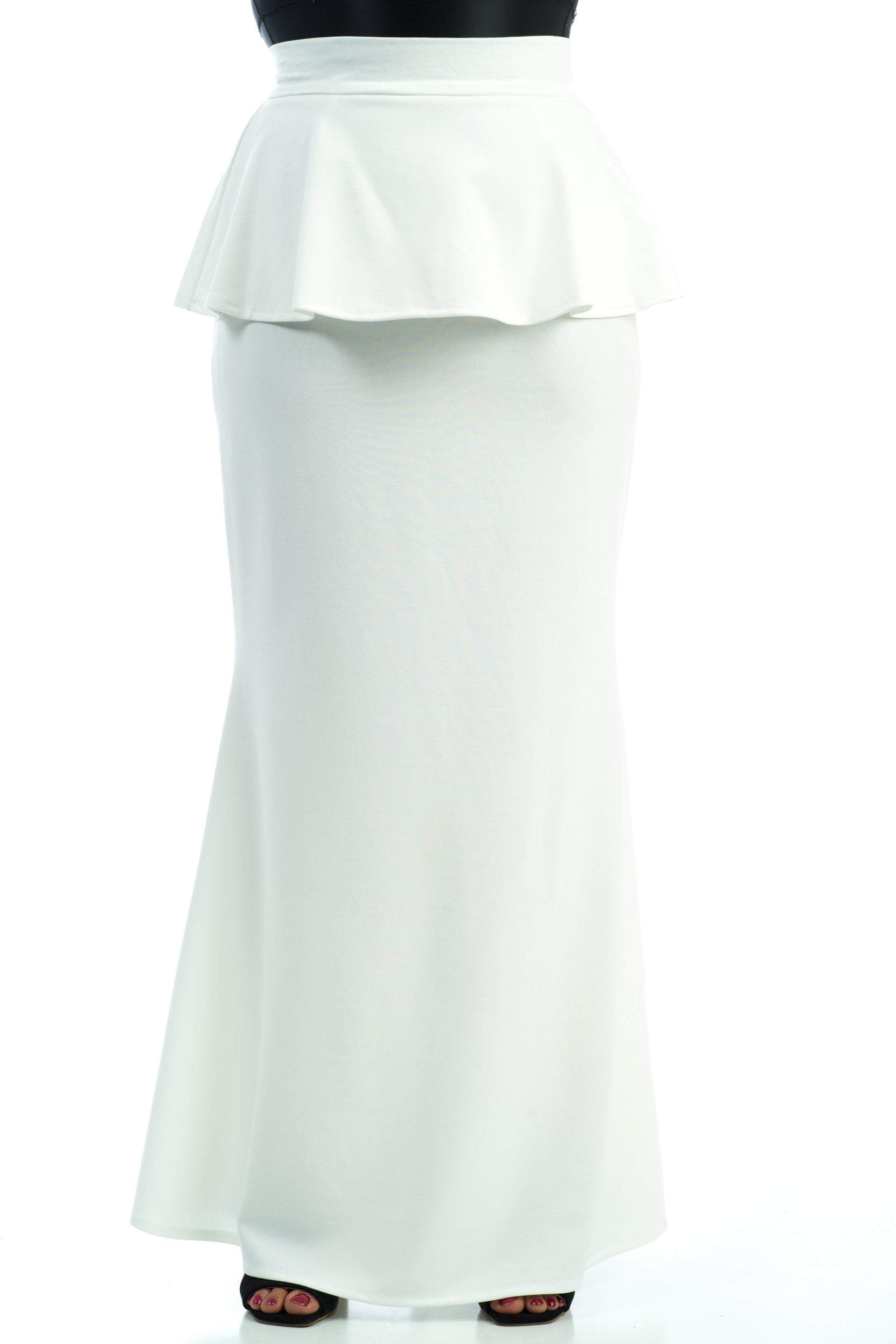 Peplum Maxi skirt Kabayare